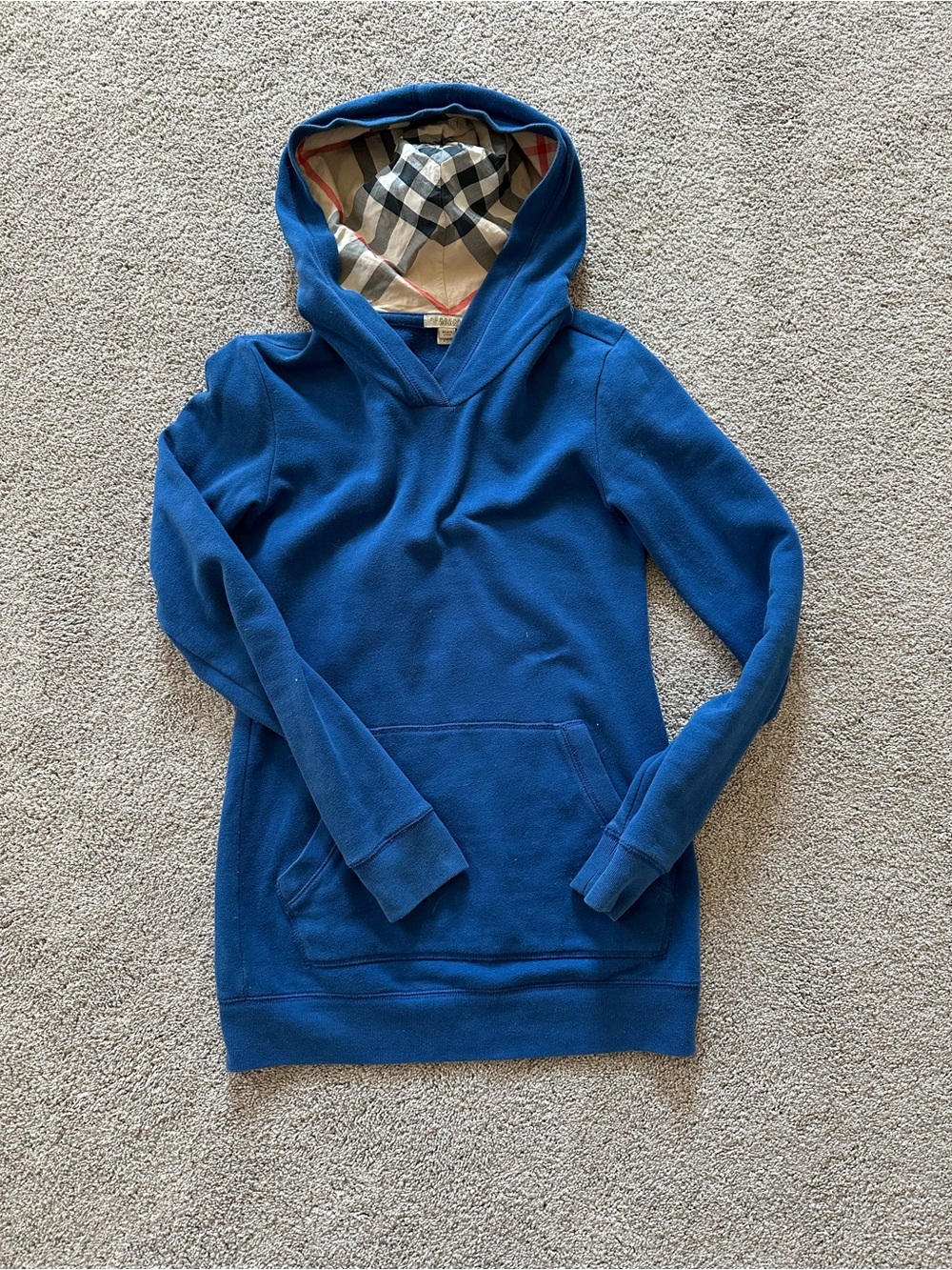 Burberry Hooded Slim Fit Sweatshirt-Xs